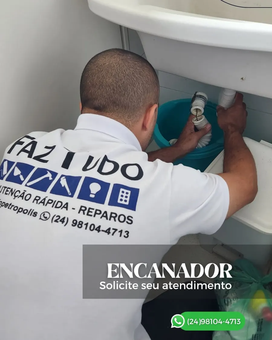 Encanador no Caxambu, Petrópolis‑RJ — atendimento 24 horas